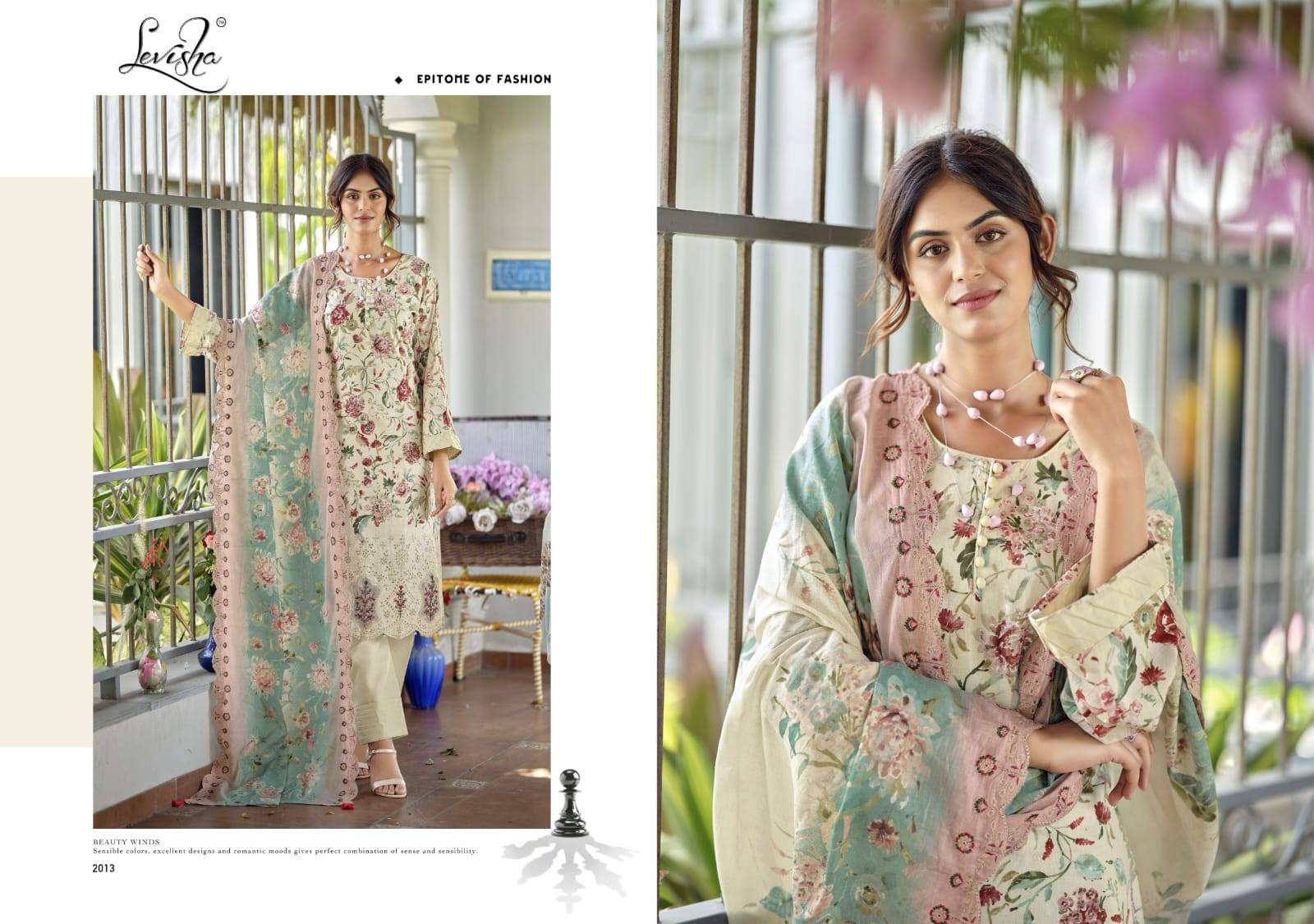 Nawazish Vol 2 By Levisha 2013 To 2018 Series Beautiful Festive Suits Stylish Fancy Colorful Casual Wear & Ethnic Wear Lawn CottonPrint Dresses At Wholesale Price